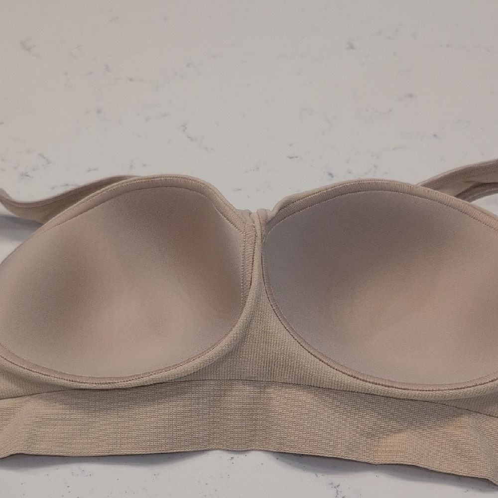 Seamless Tan Women's Bra Size L - Picture 5 of 9